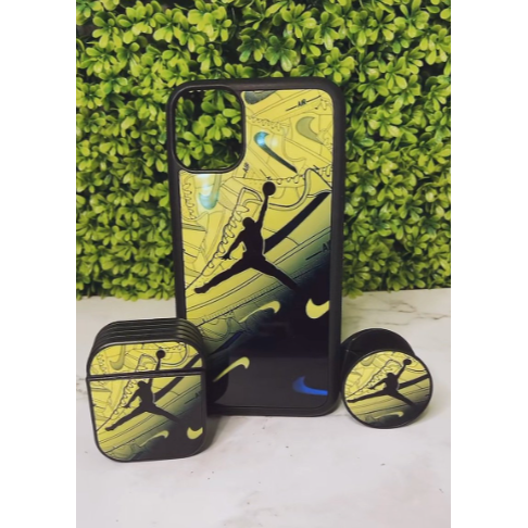 Phone Case, Pod Case & Phone Grip Bundle