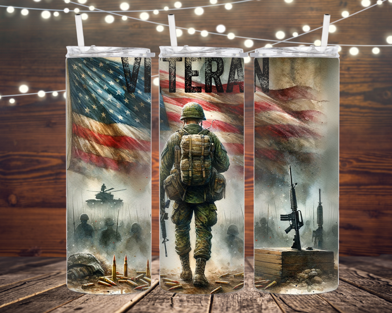 Veteran 20oz Tumbler