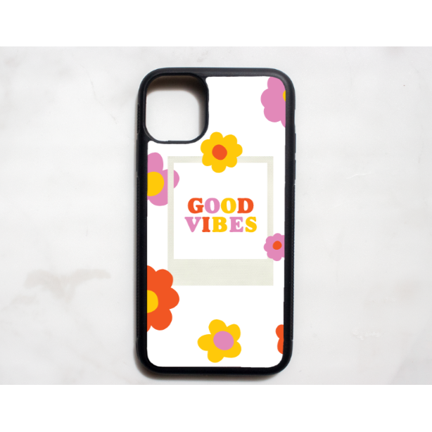 Good Vibes Flowers Phone Case