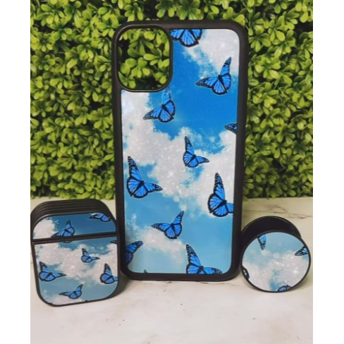 Phone Case, Air Pod Case & Phone Grip Bundle