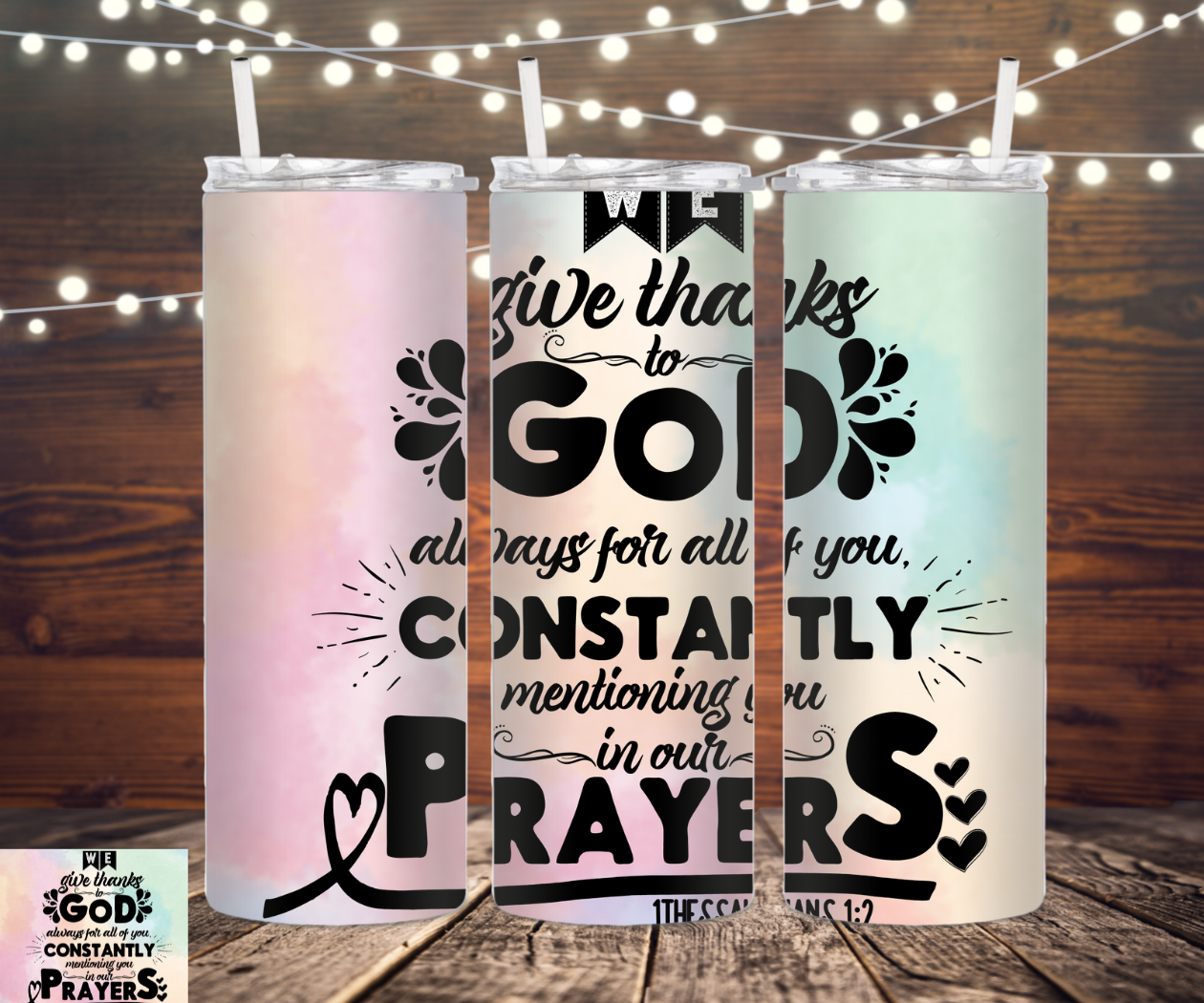 Spiritual Words 20oz Tumblers