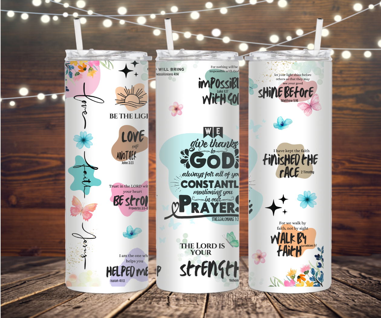 Spiritual Words 20oz Tumblers