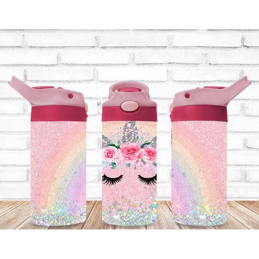 Unicorn Flip Lid 12oz Tumbler