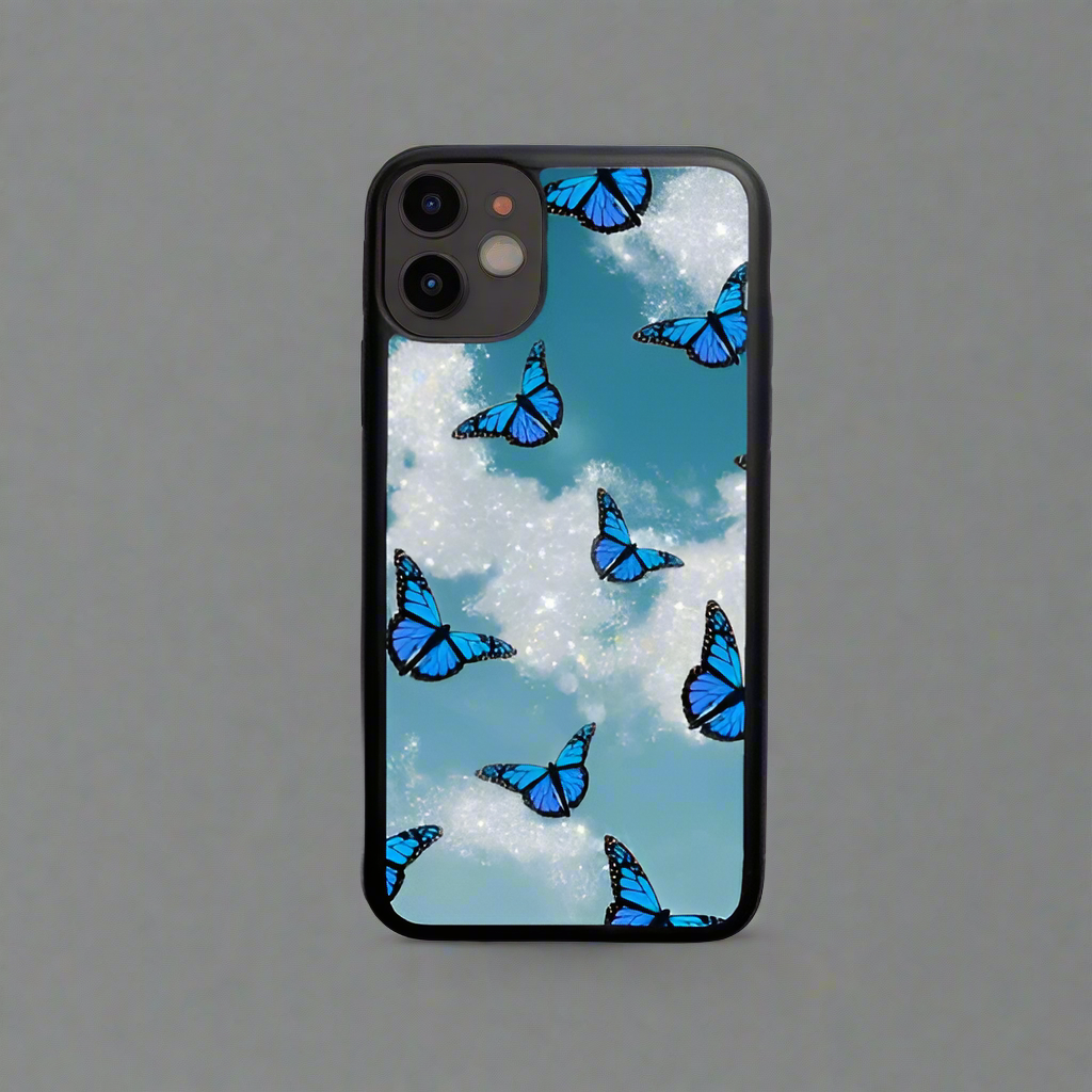 Blue Butterfly Phone Case