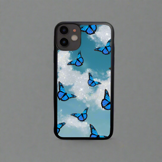 Blue Butterfly Phone Case